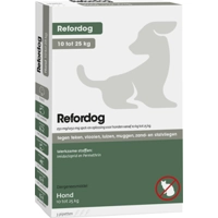Refordog 250 mg spot-on anti-parasiet hond (10 - 25 kg) 2 x 3 pipetten product name