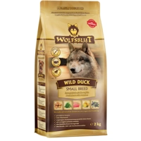3x Wolfsblut Wild Duck S-breed 2 kg