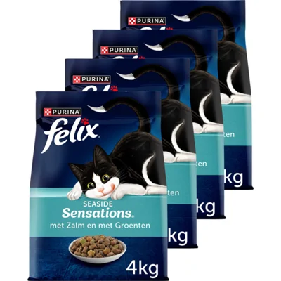 4x Felix Kattenvoer Seaside Sensations 4 kg