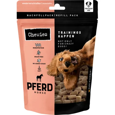 Chewies Trainingshapjes Hondensnacks Paard 175 gr