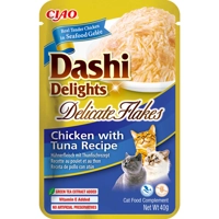 Ciao Dashi Delights Delicate Flakes Kattenvoer Nat Chicken&Tuna 40 gr product name