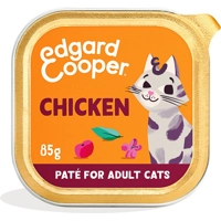 Edgard&Cooper Kattenvoer Adult Pate Kip 85 gr