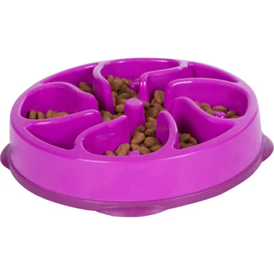 Outward Hound Dog Fun Feeder Flower Medium Paars 22 x 22 x 5 cm