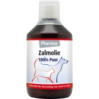 Pharmox Hond en Kat Zalmolie 425 ml product name