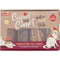 Rosewood Cupid&Comet Charcuterie Deli Plank Hondensnacks Kerst 200 gr