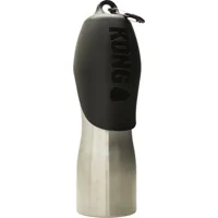 KONG Water-drinkfles Edelstahl H2O, zwart
