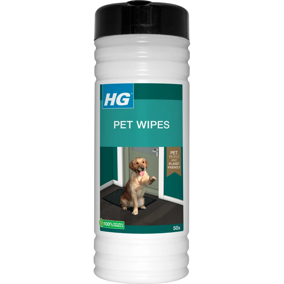 HG Pet Range Pet Wipes 50 stuks