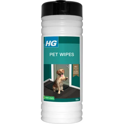HG Pet Range Pet Wipes 50 stuks