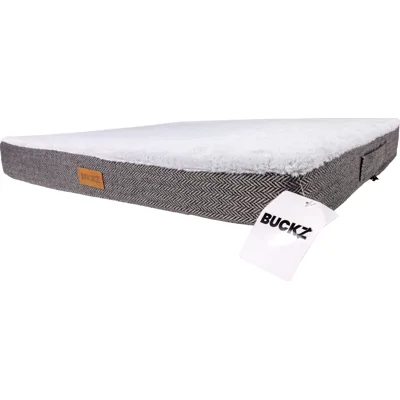 Buckz Orthopedisch Hondenkussen Bo - Grijs - XL