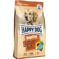 Happy Dog NaturCroq met rund en rijst hondenvoer 15 kg + 3 kg gratis