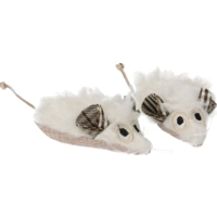 Adori speelgoedmuisjes fluff twins wit kattenspeelgoed