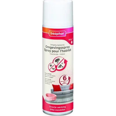 Beaphar Omgevingsspray hond/kat vlo en teek 500 ml