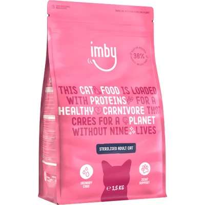 Imby Insect-Based volwassen kattenvoer 1.5kg