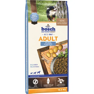 Bosch Adult met vis & aardappel hondenvoer 3 kg