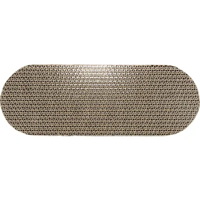 Speel- en krabstation voor de kat Nr. 1 46x25x4cm 2 x Vervangkarton ovaal