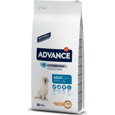 Advance Maxi Adult met kip en rijst hondenvoer 14 kg