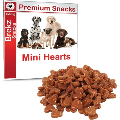 Brekz Premium Mini Hearts 200 gram 12 x 200 g