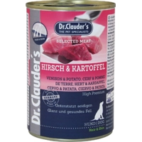 Dr. Clauder's hert met aardappel natvoer hond 6 x 800 g