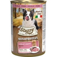 Stuzzy Monoprotein varken natvoer hond 400 g. 1 tray (6 x 400 g) product name