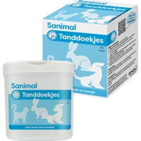 Sanimal Tanddoekjes 50 stuks