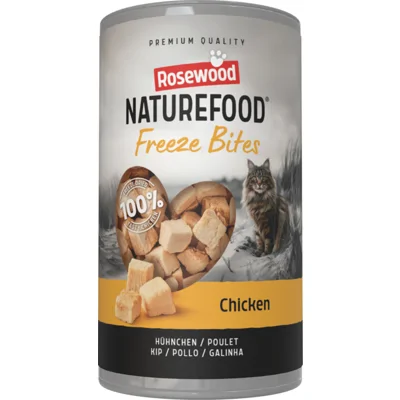 Rosewood Naturefood Hondensnack Freeze Bites Chicken 30 gr