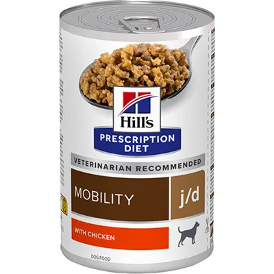 Hills Prescription Diet J/D Blikken hond 1 tray (12 blikken)