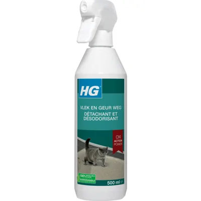 HG Pet Range Vlek&Geur Weg Kat 500 ml