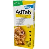 AdTab kauwtablet tegen teken en vlooien voor honden van 11 tot 22 kg product name