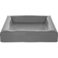 Bia bed kunstleer hoes hondenmand grijs bia-4 85x70x15 cm product name