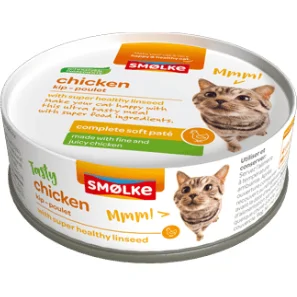 Smølke Soft Paté Kip kattenvoer 80 gram