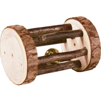 Trixie Natural Living speelrol met belletje konijn/knager 5x7 cm