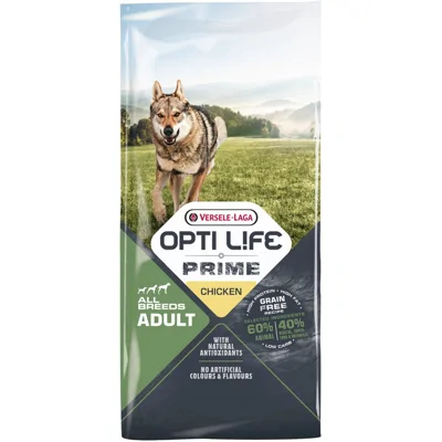 Versele-Laga Opti-Life Prime Adult All Breeds Kip 12.5 kg