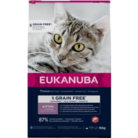 Eukanuba Kitten met zalm graanvrij kattenvoer 10 kg