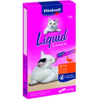 Vitakraft Liquid Snacks met eend kattensnoep (6 x 15 g) 11 verpakkingen