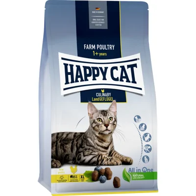 Happy Cat Adult Culinary Land Geflügel (met gevogelte) kattenvoer 10 kg