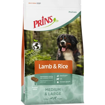 Prins ProCare Lam&Rijst Hondenvoer 20 kg