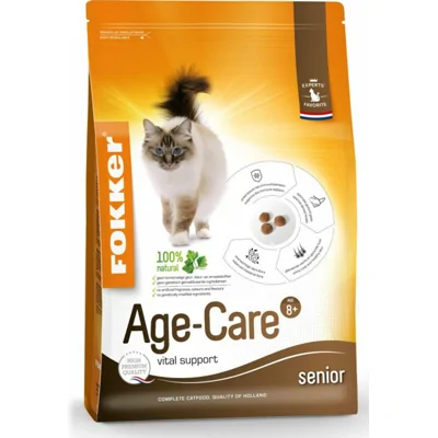 3x Fokker Age Care Kattenvoer Gevogelte 2,5 kg