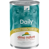 48x Almo Nature Daily Menu Hondenvoer Nat Kalkoen 400 gr