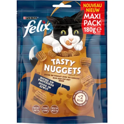 Felix Tasty Nuggets Kip&Eend 180 gr