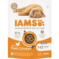 IAMS Kat Kitten/Junior Kip 800 gr