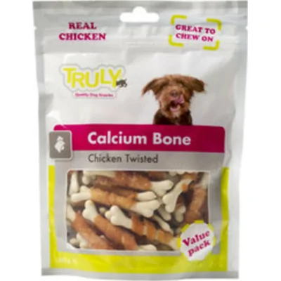 Truly Hondensnack Calcium Bone Chicken Twisted 90 gr