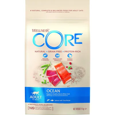 Wellness Core Kattenvoer Original Zalm - Tonijn 4 kg