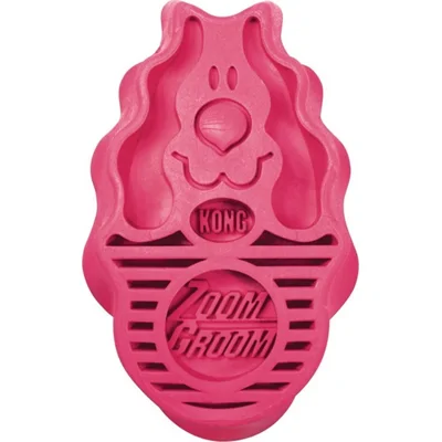 Kong KONG Vachtborstel Zoom Groom Raspberry