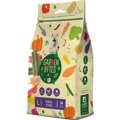 Garden Bites Dental Sticks hondensnack 2 x XL