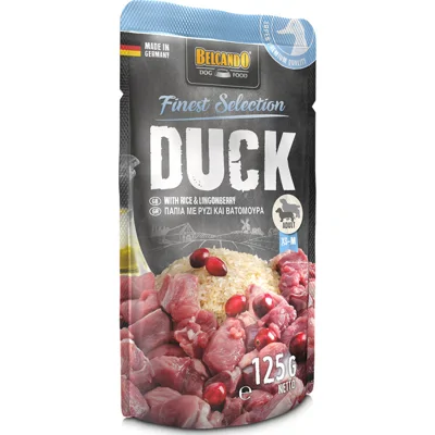 Belcando Finest Selection - Eend met rijst en vossenbessen - 12 x 125 g