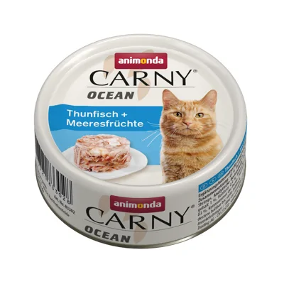 Animonda Carny Ocean - Tonijn + Zeevruchten (12x80 gr.)