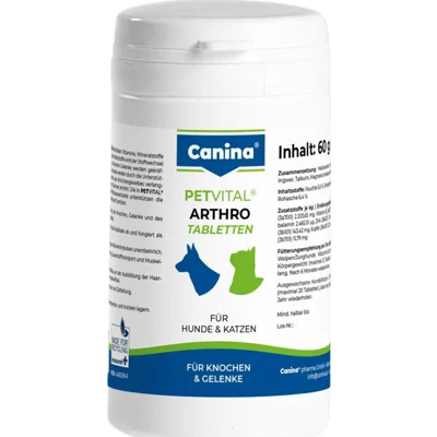 Canina Petvital Arthro Tabletten - 60 g