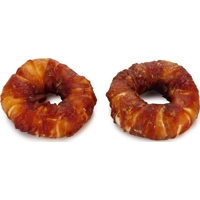 Beeztees Culinair Kauwring met Eend hondensnack 2 stuks 7,5 cm