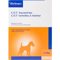 C.E.T. Kauwstrips Hond tot 10kg 141gr