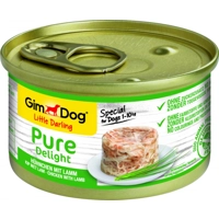 Gimdog Pure Delight Kip met Lam 85gr